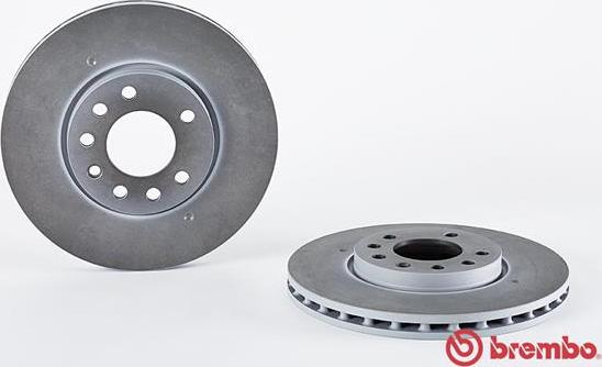 Brembo 09.A222.11 - Тормозной диск unicars.by