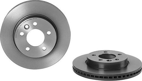 Brembo 09.B973.11 - Тормозной диск unicars.by