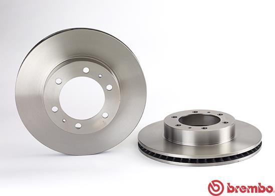 Brembo 09.B461.10 - Тормозной диск unicars.by