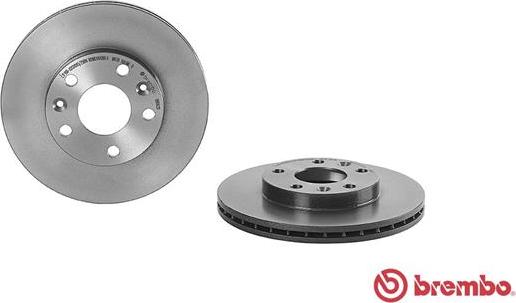 Brembo 09.B463.11 - Тормозной диск unicars.by