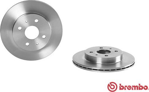 Brembo 09.B523.10 - Тормозной диск unicars.by