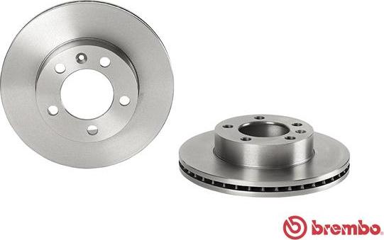 Brembo 09.B633.10 - Тормозной диск unicars.by