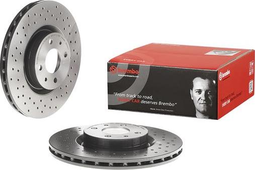 Brembo 09.C645.11 - Тормозной диск unicars.by