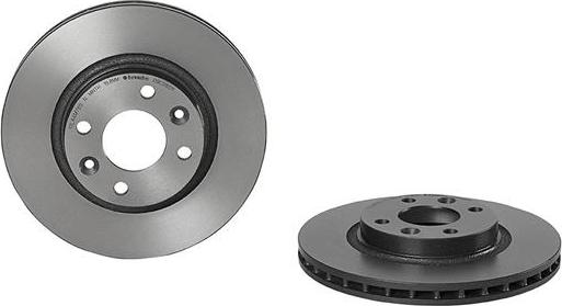 Brembo 09.C285.11 - Тормозной диск unicars.by