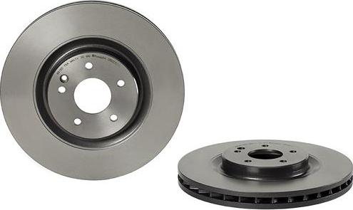 Brembo 09.D231.11 - Тормозной диск unicars.by