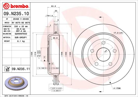 BENDIX 521130 - Тормозной диск unicars.by