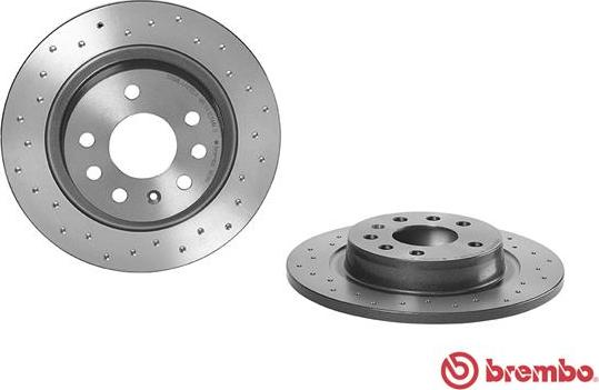 Brembo 08.9511.1X - Тормозной диск unicars.by