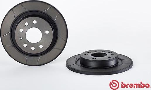 Brembo 08.9511.75 - Тормозной диск unicars.by