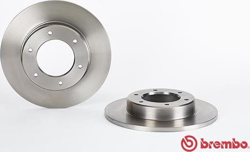 Brembo 08.4504.10 - Тормозной диск unicars.by