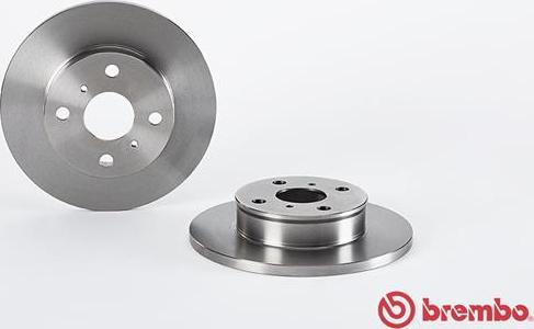 Brembo 08.5864.10 - Тормозной диск unicars.by