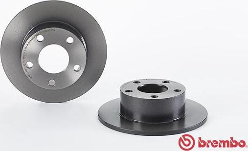 Brembo 08.5743.11 - Тормозной диск unicars.by