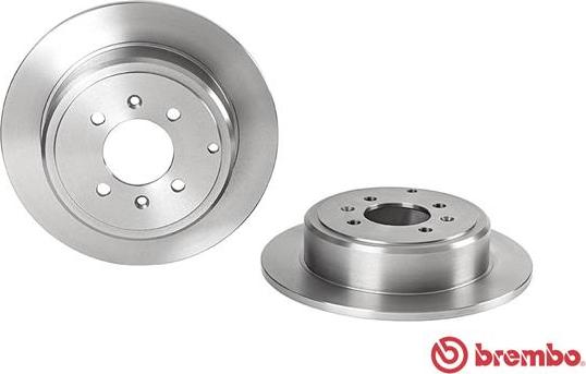 Brembo 08.6931.10 - Тормозной диск unicars.by