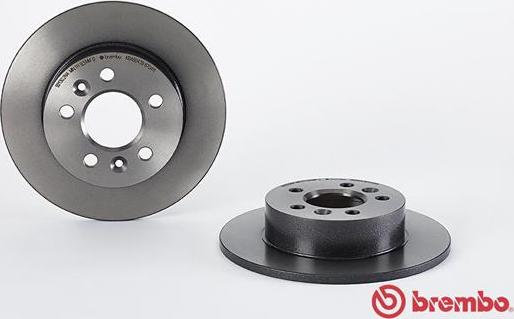 Brembo 08.6704.11 - Тормозной диск unicars.by