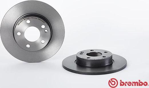 Brembo 08.8679.11 - Тормозной диск unicars.by