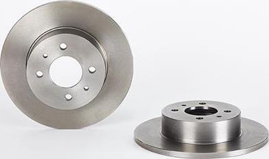 Brembo 08.3449.10 - Тормозной диск unicars.by