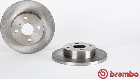 Brembo 08.3084.10 - Тормозной диск unicars.by