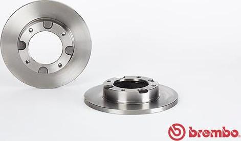 Brembo 08.3854.10 - Тормозной диск unicars.by