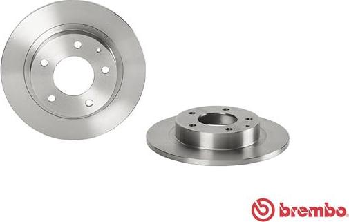 Brembo 08.7352.10 - Тормозной диск unicars.by