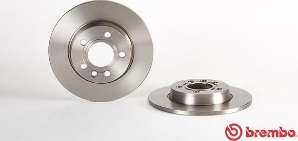 Brembo 08.7288.14 - Тормозной диск unicars.by