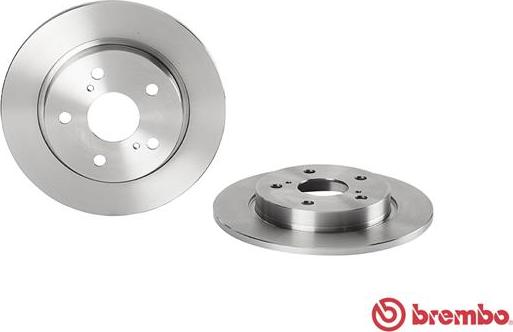 Brembo 08.A912.10 - Тормозной диск unicars.by