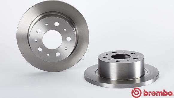 Brembo 08.A459.10 - Тормозной диск unicars.by