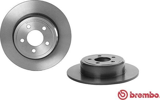 Brembo 08.A403.11 - Тормозной диск unicars.by