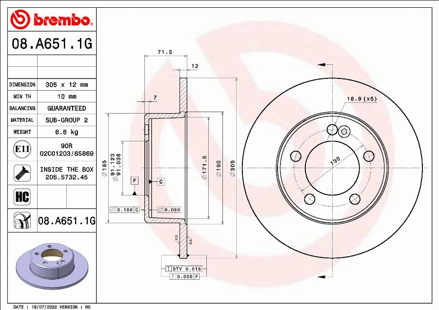 Brembo KT 10 037 - Дисковый тормозной механизм, комплект unicars.by