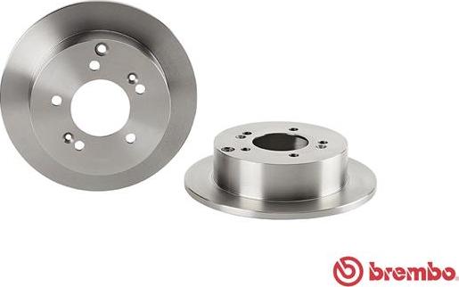 Brembo 08.A114.20 - Тормозной диск unicars.by