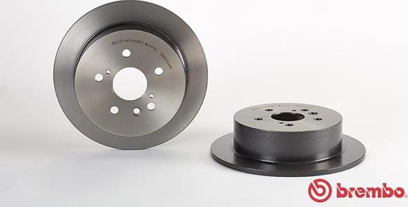 Brembo 08.A111.11 - Тормозной диск unicars.by