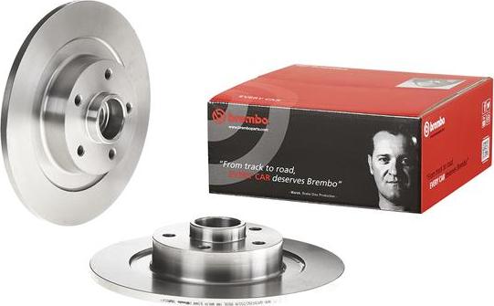 Brembo 08.A826.47 - Тормозной диск unicars.by