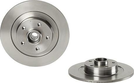 Brembo 08.A826.37 - Тормозной диск unicars.by