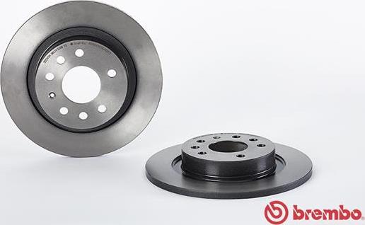 Brembo 08.A224.11 - Тормозной диск unicars.by