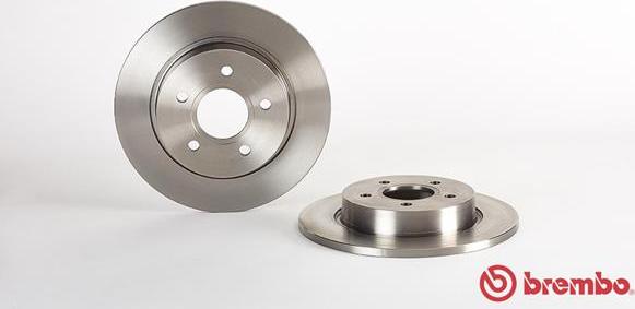 Brembo 08.A725.10 - Тормозной диск unicars.by