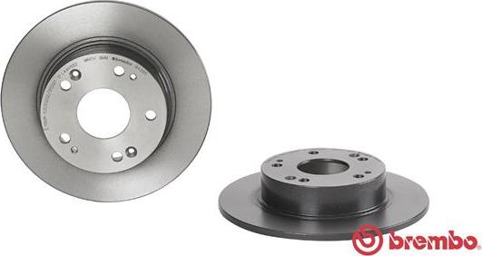 Brembo 08.B439.11 - Тормозной диск unicars.by