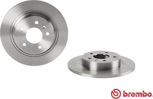 Brembo 08.B351.10 - Тормозной диск unicars.by