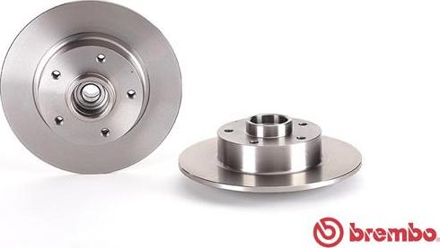 Brembo 08.B369.17 - Тормозной диск unicars.by