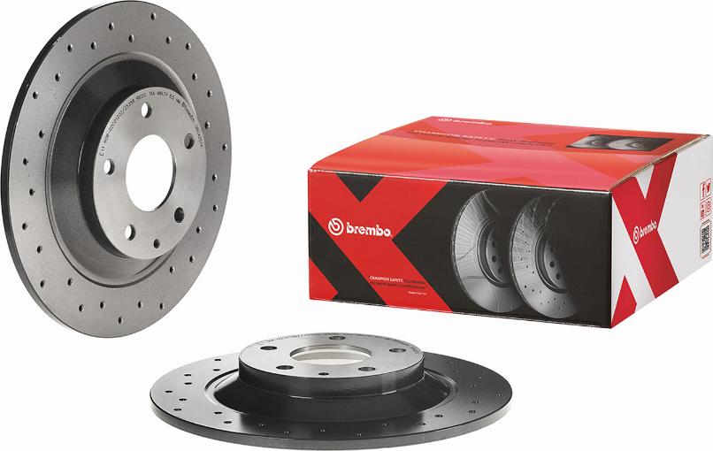 Brembo 08.C425.1X - Тормозной диск unicars.by