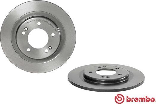 Brembo 08.C250.21 - Тормозной диск unicars.by