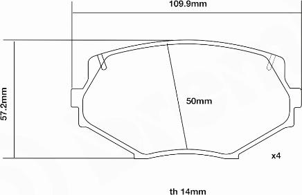 Brembo 07.B314.06 - Комплект высокоэффективных тормозных колодок unicars.by