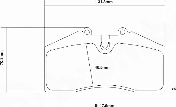 Brembo 07.B314.12 - Комплект высокоэффективных тормозных колодок unicars.by