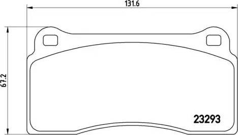 Brembo 07.B314.30 - Комплект высокоэффективных тормозных колодок unicars.by