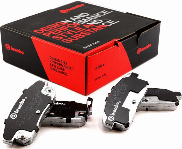 Brembo 07.B315.09 - Комплект высокоэффективных тормозных колодок unicars.by