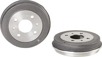 Brembo 14.6755.10 - Тормозной барабан unicars.by