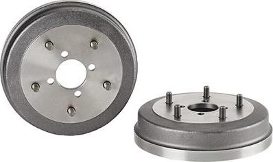 Brembo 14.A688.10 - Тормозной барабан unicars.by