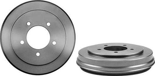 Brembo 14.N204.10 - Тормозной барабан unicars.by