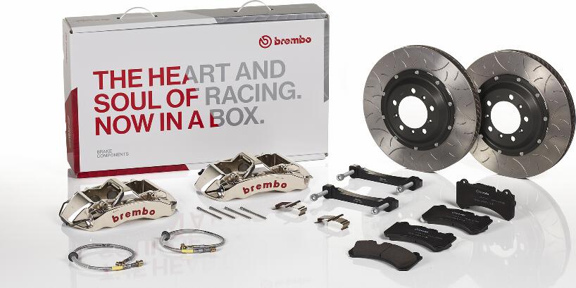 Brembo 1N3.8010AR - Комплект экономичных тормозов unicars.by