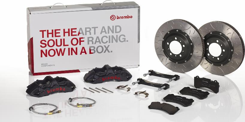 Brembo 1N3.8010AS - Комплект экономичных тормозов unicars.by