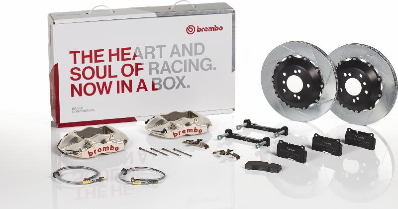 Brembo 1P2.6001AR - Комплект экономичных тормозов unicars.by