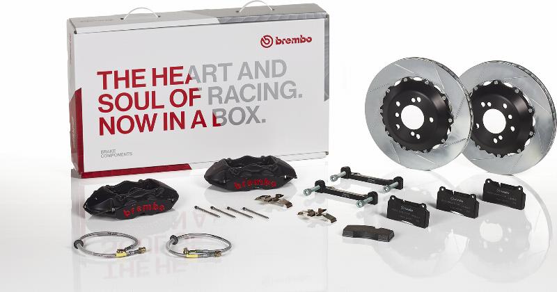 Brembo 1P2.6001AS - Комплект экономичных тормозов unicars.by