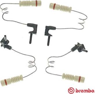 Brembo A 00 387 - Сигнализатор, износ тормозных колодок unicars.by